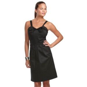 Richard Chai for Target Black Pleated Dress